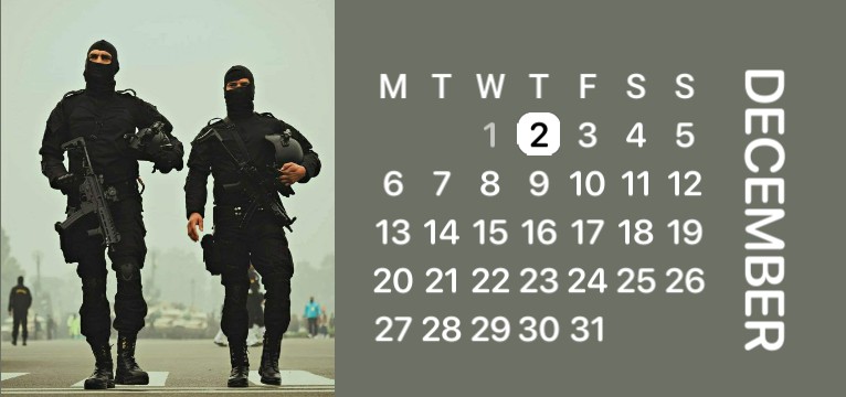 Indian Special Forces Calendar