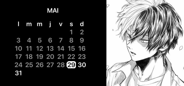 shoto calendrier