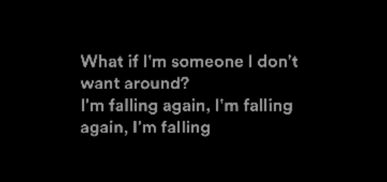 falling
