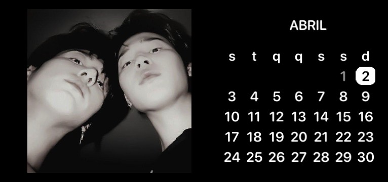 calendar jikook