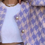 purple and pink outfit