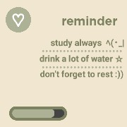 reminder 