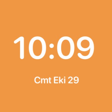 Orange widget 