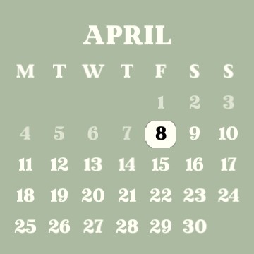 Small Calendar