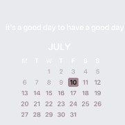 have a great day widget