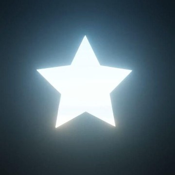 Glowing star in your mind