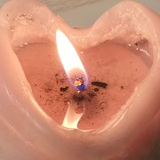 pink candle