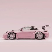 pink cute car