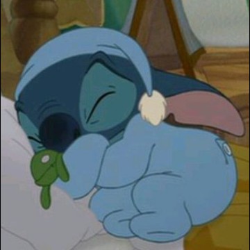 stitch sleepy