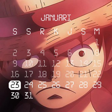 One Piece Calendar
