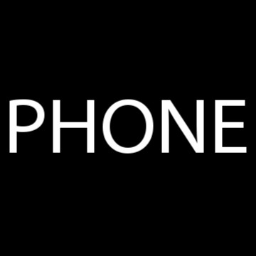 minimal phone widget