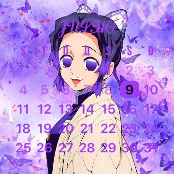 Calendrio Shinobu