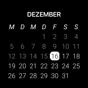 calendar