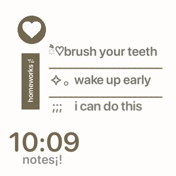 reminder aesthetic 