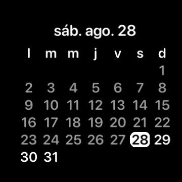 black widget