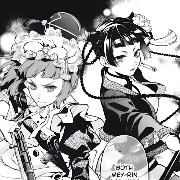 Mey-rin and Ran-mao black butler