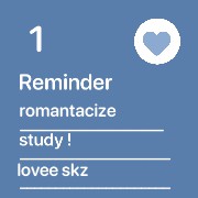 reminder/notes Copy