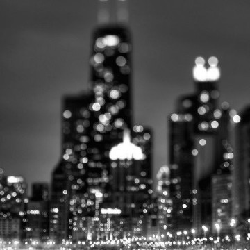 Skyscrapers in the night
