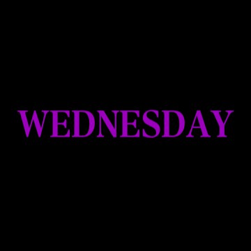 WEDNESDAY 