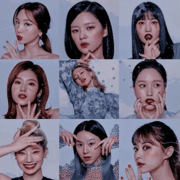 Twice blue