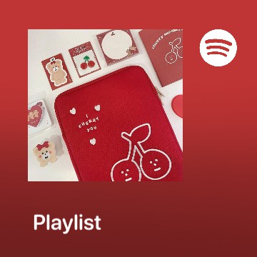 Spotify IOS Widget Red