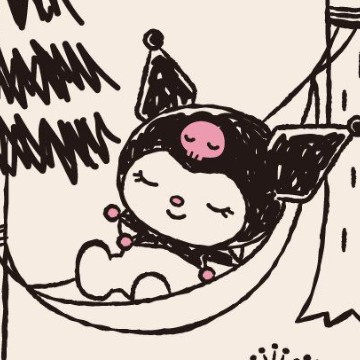 Kuromi aesthetic widget