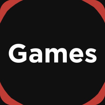Corporate Red Games Sign