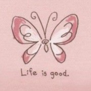 Pink butterfly
