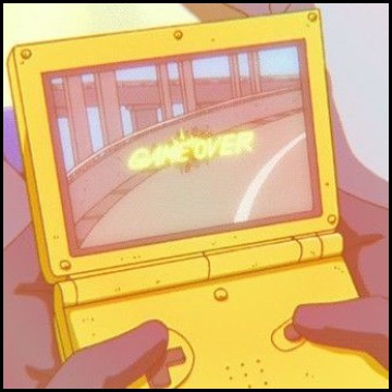 yellow anime aesthetic