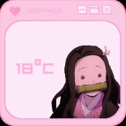 Pink Weather Nezuko