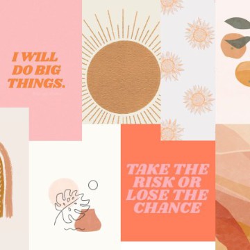 colorful decorate image boho