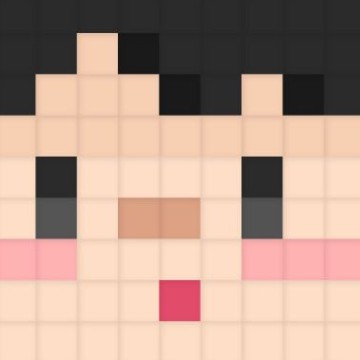 md clock pixel boy black hair
