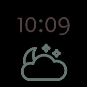 cloud clock