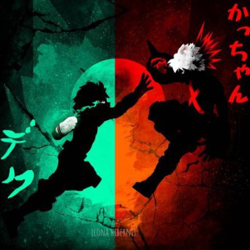 Deku vs Bakugo