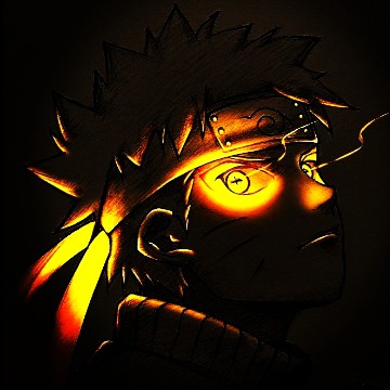 Naruto Glow Art