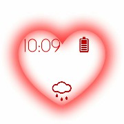 Red Time Heart