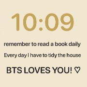 BTS reminder