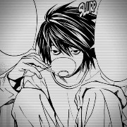 L Lawliet Death Note dark 