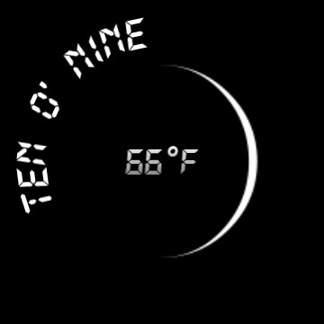 moon cycle clock