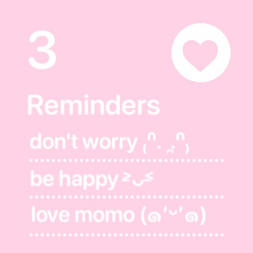 reminder/notes