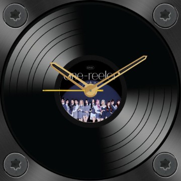 Vinyl Clock