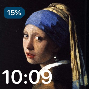 Girl with a Pearl Earring click and battery 