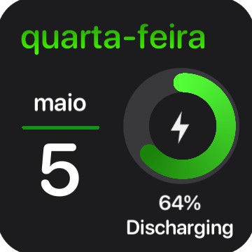 Battery + date + time GREEN Copy