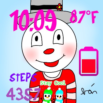 Cool Frosty Widget