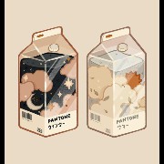 Pantone milkshakes