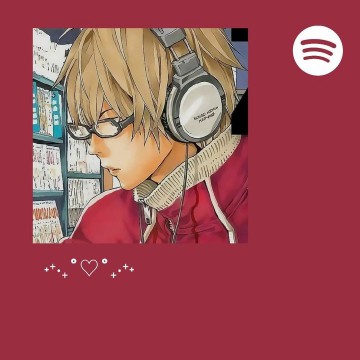 spotify widget red