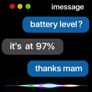 ios 15 battery widget "SIRI" 