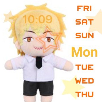 denji plushie calander 