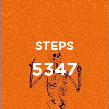 orange step