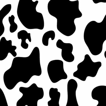 icon dark cow
